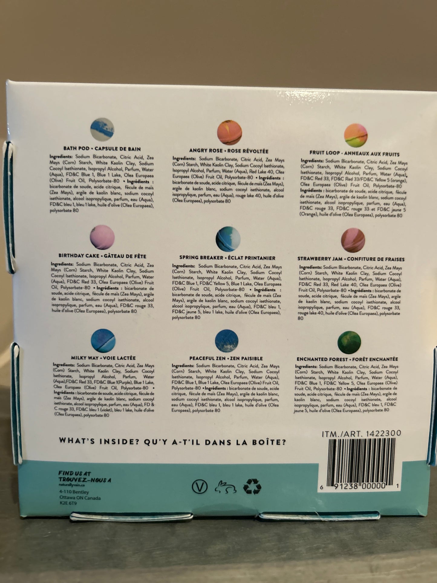 Naturally Vain Bath Bomb Set