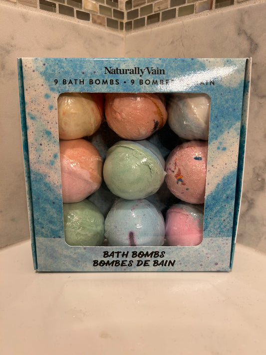 Naturally Vain Bath Bomb Pack