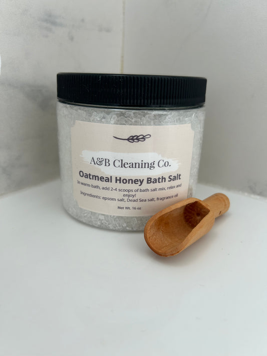 Oatmeal Honey Bath Salt